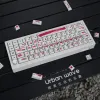 Accessoires Guofeng Red 132 Clé PBT colorant sublimation Cherry Profil Adaptation Mécanique Clavier Clé Clavage 61/65/75