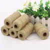 100Meters/Roll Hemp Linen Cords Handmade Hemp Rope To Tie Burlap Twine Rope String DIY Craft Decoration