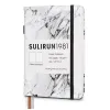 Notebooks Creative Marble Design Bullet Dotte Journal Notebook 2021 Dikke 120GSM 80Sheets Hardcover Ink Proof Stipped Diary Journal