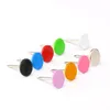 Pin per unghie da 100 pezzi color color decorativo tack divano divano a testa rotonda per chiodi a testa rotonda per mobili pushpin hardware