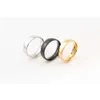 Nouveau anneau aléatoire en acier inoxydable pour hommes et femmes accessoires en titane polyvalent