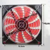 Soğutma 5 PCS GDSTIME 140mm Fan Net Net Paslanmaz Çelik Metal Fanlar 14 cm Fan Kapağı Toz Geçirmez Net