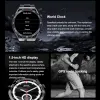 Watches New Sports Fitness Outdoor Smart Watches Men NFC Wireless Charging Smartwatch Blue Tooth Call Bracelet 1.5" HD Screen Waterproof