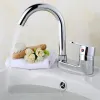 Metal Alloy Basin Corner Cold Heat Faucet Bathroom Faucets Bath Water Faucet Kitchen Water Tap Household Hardware Accessories