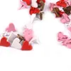 Cragi in metallo per abbellimenti fai -da -te 50 pcs a cuore misto Brads fissaggio di scrapbooking per scarpe decorazioni accessori fatti a mano 11x10mm C2107