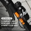 Pompa per bici da strada MTB West Biking Mini Pompa del piede per biciclette portatile Presta