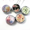 3 Cell Metal Pill Boxes Round Medicine Organizer Container Case Splitters Pill Box Portable Makeup Storage Metal Small Wax Jar Dab Dry ZZ