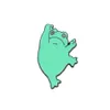 Frog -Serie Brosche süße Anime -Filme Spiele Harte Emaille Pins Sammeln Sie Metal Cartoon Brosche Rucksack Hat Bag Kragen Lampelabzeichen
