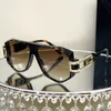 Lyxdesigner solglasögon högkvalitativ stilig polygon cool gradient mäns solglasögon fyrkantig strandfest fritid rese körglasögon