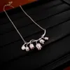 Sier Needle, Zircon, Water Droplets, Flower Pearl Cool Style, Fashionable Personality, Earrings, Temperament, New Versatile Earrings for Women