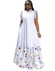 Elegante afrikanische Kleider für Frauen Dashiki Herbst Spring Maxi Kleider Damen traditionelle Kleidung 240319