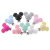 ATOB 10pcs Pacifié de clipe de clipe de mouse mamilo de silicone Soother chupeta Clipes Diy Jóias de enfermagem personalizadas Presentes para bebês