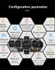 Klockor 1,6 tum smarta klockor för män Kvinnor Compass Bluetooth Ring Smartwatch 2023 Ny AI Voice 100+ Sport Real Time Health Monitor