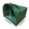 Torby magazynowe 150L odpady ogrodowe Wysoka jakość torba z liści z uchwytem duża pojemność śmieci przenośne dla