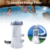 Intex 28604/58604 Swimming Pool Pump Filter Summer Pool Vattenrengöring med 530 gph filterkassettpump 1/4 "Diameterslang