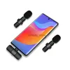 Mikrofonlar Kablosuz Lavalier Mikrofon Taşınabilir Ses ve Video Kayıt Mini Mic iPhone Android Facebook YouTube Canlı Yayın Gamingq