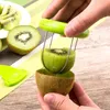 3st Kiwi Fruit Peeling Slicer Avocado Slicer Pulp Separator Core Digging Machine Kök Tillbehör Frukt och grönsaksverktyg