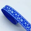 Nuevos 5 años de 15 mm Grosgrain Flores estampadas Cintas para la boda Decoraciones de fiesta de Navidad Diy Cintas de artesanía Suministros