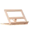 Kawaii Wood Book Stand Holder Reading Rack Bookshelf Reading Artifact Reading Bracket Stand for Books Stationery Accessoriesery