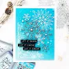 Clear Stamps Christmas Birthday Holiday Sprigs Greetings Sentiments Stamps for Scrapbooking Paper Craft Handmade Album Carte