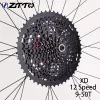 ZTTO 12S 9-50T Cassette MTB Bike 12 Speed XD Compatibel Zwart 556% Bereik 12V K7 Freewheel Sprocket Mountain Bicycle vliegwiel