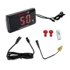 Motorcycle Thermomte Instruments Universal LED Temp Température de motocross Température Mémètre numérique pour Yamaha Honda