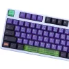 Accessori EVA Mecha01 KeyCap, 134 tasti PBT KeyCaps Profilo ciliegia Dyesub Eva Tasto giapponese per tastiera meccanica