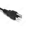 US Plug Power Cable 3 Pin Prong C5 Cloverleaf American USA Power Cable Cord 1.2m 4ft för AC Adapters Laptop Notebook