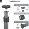 モノポッドInnorel Universal Tripod Center Column10レイヤーカーボンファイバー外部ミッドカラムエクステンションロッド用モノポッドDSLRカメラ