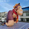 2022 Mascot di gorilla gigante di altezza da 5 m personalizzati per un evento pubblicitario all'aperto realizzato da Ace Air Art