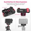 Accessories Ulanzi OA11 Magnetic Power Supply Base Dual Interface Folding Base for DJI Osmo Action 3 Foldable Mount Adapter for Action 3