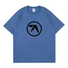 Men T -shirt katoen Aphex Twin Y2K Streetwear Grafische Koreaanse modeprint Harajuku Vintage Tops T -stukken Tees oversized esthetische kleding 240410