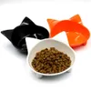 Hot Sell Cute Pet Supplies Candy Color Plastic Dog Bowl Matning Vatten Mat valpmatare Katt hundskålar Pet Cat Feeding Supplies