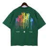 T-shirts imprimés colorés d'été