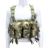 Men AK 47 Revista bolsa Camo Tactical Vest Molle Airsoft Combate Body Armour Equipamento militar Acessórios de caça de paintball