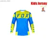 Fietsende shirts tops kinderen off-road racing bergafwaarts jersey fiets jersey camiseta motorfiets motorcross t-shirt bat enduro childrens jersey y240410y2404180xpy