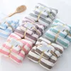 Striped Towel Set Thickening Soft Absorbent Family Bathroom Hotel Adult Child Face Hand Towel Toalhas De Banho Serviette De Bain