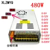 AC-DC 110V 220V 480W Digitale display Switching voeding Verstelbare spanning 0-5V 12V 24V 36V 48V 60V 80V 120V 220V 4A 10 20 A