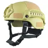 Kvalitet Lätt snabb hjälm Mich2000 Airsoft Shooting Tactical Helmet Outdoor Painball CS War Games Riding Protect Equipment