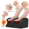 Foot Massage Machine Electric Shiatsu Foot Massager Heating Therapy Foot Massage Roller for Relief Leg Fatigue Women Men Gift