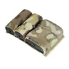 Tactical Airsoft 3-5,56/5,56 1+2 боковые тройные мешочки для журнала Multicam Morle Mag Ammo мешочки для
