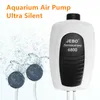 Ultra silent Aquarium air pump Air compressor Oxygen Airpump Single & Double Outlet 220-240V Adjustable air volume water pump
