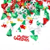 15g/Bag Colorful Christmas Series Confetti Sequins Xmas Tree/Santa Claus Table Decorations Christmas New Year Party Supplies