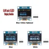 0.96 inch 4Pin IIC I2C Serial 128x64 OLED LCD Display White Screen Module For Arduino SSH1106 -40-70 Celsius GND VCC SCL SDA