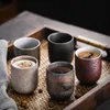 Novas xícaras de café retro criativas Conjunto de cerâmica canecas de cerveja caneca uísque de uísque copo de cerâmica leite de cerâmica para cozinha para cozinha