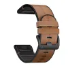 26 22mm Smart Watch Strap per Garmin Fenix 7 7x Epix 6XPro 6 5 5x Plus 3HR 935/945 Bracciale in pelle silicone in forma veloce.