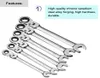 81012131417mm 6pcs Ratchet Wrench Combination Spanner Hardware Inner Hexagon Car Repair Tools9549863