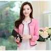 Blazer da donna Blazer 2023New Short Coats for Women Blazer Woman Chic ed elegante giacca femminile vestiti coreani Luxury Traf Zevity C240410