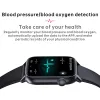 Zegarki Xiaomi Bluetooth Call Smart Watch 1.83 HD 240*280 Screen True Blood Tlen Body Thermometr Smartwatch Women 100+ Sport Mode