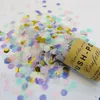 2st Multicolor Paper Scrap Foil Confetti Salute Confetti Holding Pusher Tube Birthday Party Christmas Anniversary Wedding Decor